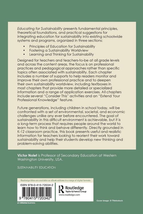 Produktbild: Educating for Sustainability
