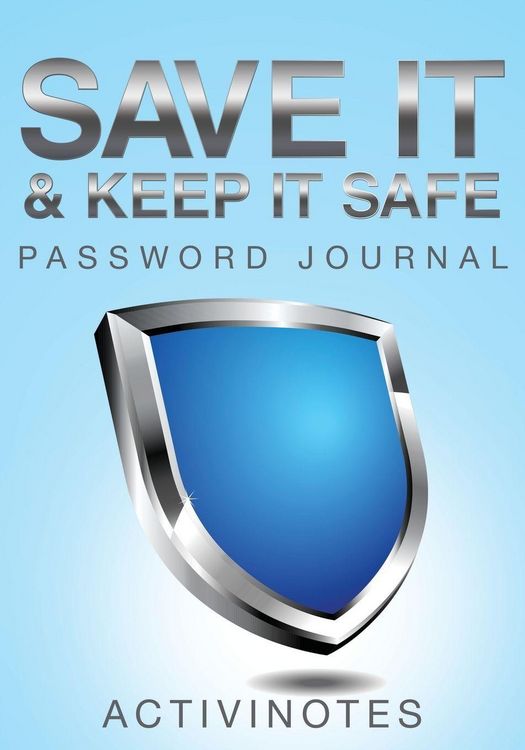 Produktbild: Save It & Keep It Safe Password Journal