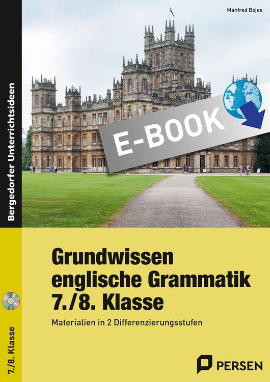 Produktbild: Grundwissen englische Grammatik 7./8. Klasse