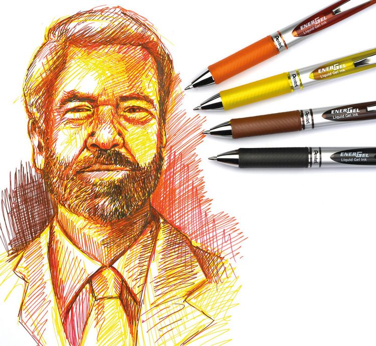 Produktbild: PENTEL Roller EnerGel Xm RT Fine, schwarz
