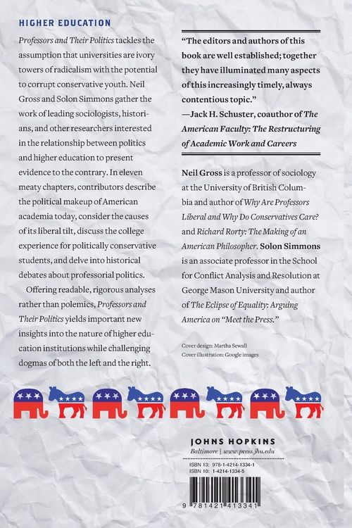 Produktbild: Professors and Their Politics