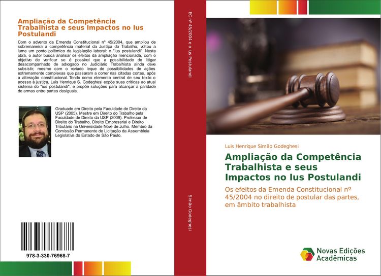 Produktbild: Amplia&ccedil;&atilde;o da Compet&ecirc;ncia Trabalhista e seus Impactos no Ius Postulandi