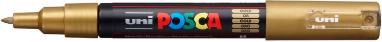Produktbild: UNI POSCA Marker, gold