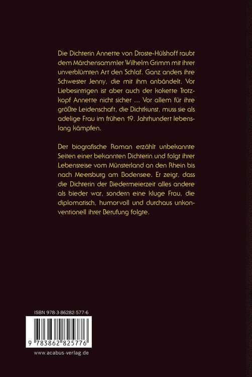 Produktbild: Annette von Droste-H&uuml;lshoff. Grimms Albtraum