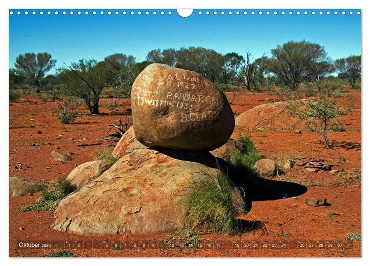 Produktbild: Australien - Der unbekannte Westen (Wandkalender 2026 DIN A3 quer), CALVENDO Monatskalender