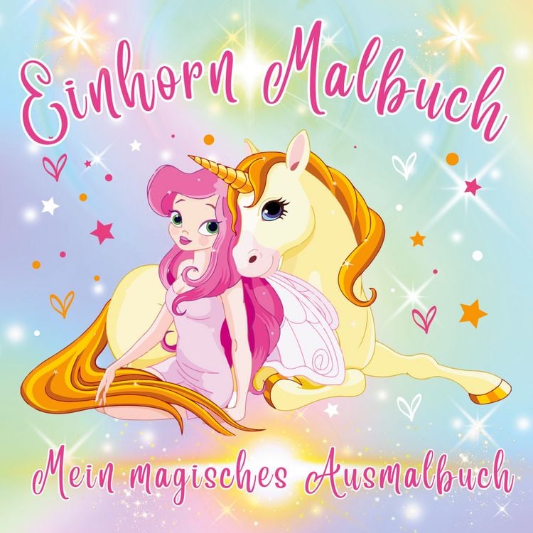 Produktbild: Einhorn Malbuch - Mein magisches Ausmalbuch