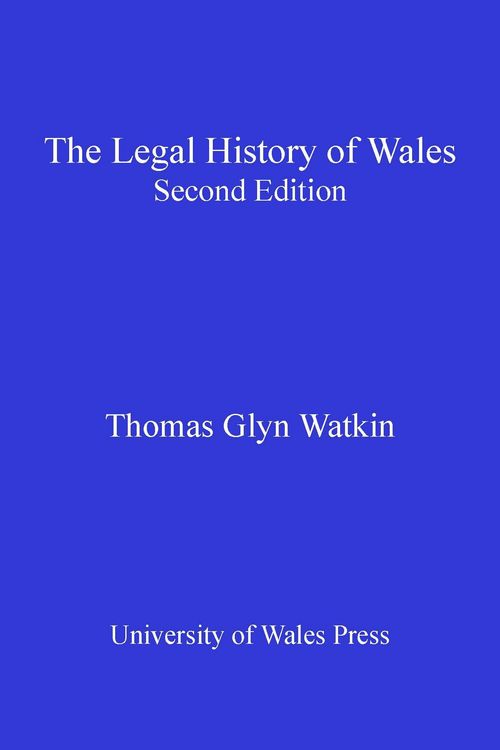Produktbild: The Legal History of Wales