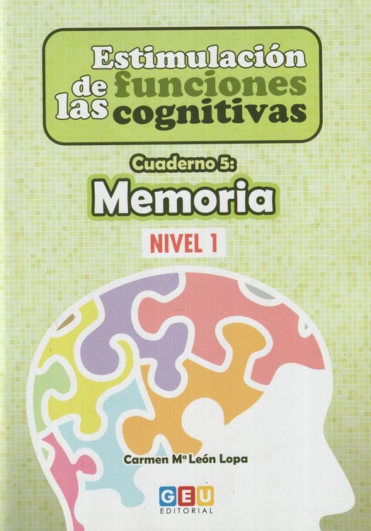 Produktbild: Estimulaci&oacute;n de las funciones cognitivas, nivel 1 : cuaderno 5