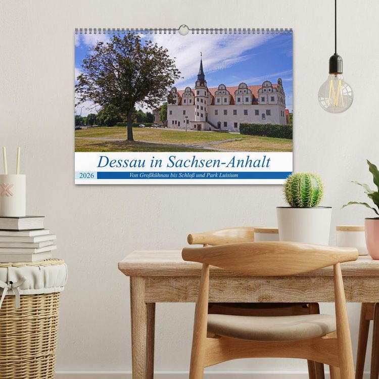 Produktbild: Dessau in Sachsen-Anhalt (Wandkalender 2026 DIN A3 quer), CALVENDO Monatskalender