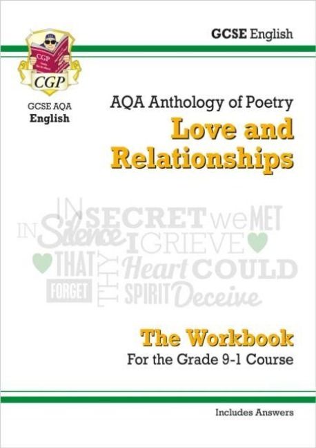 Produktbild: GCSE English Literature AQA Poetry Workbook: Love & Relationships Anthology (includes Answers)