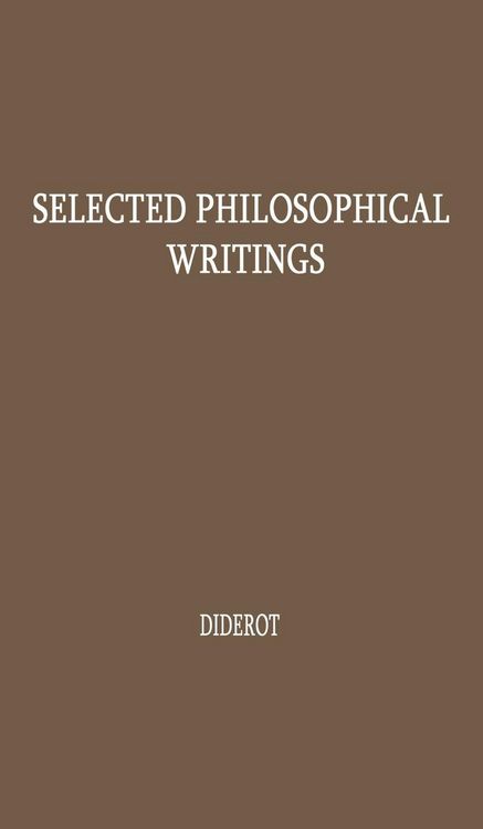 Produktbild: Selected Philosophical Writings.