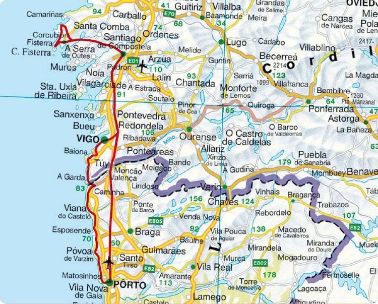 Produktbild: ROTHER Wanderf&uuml;hrer Jakobsweg - Caminho Portugu&ecirc;s
