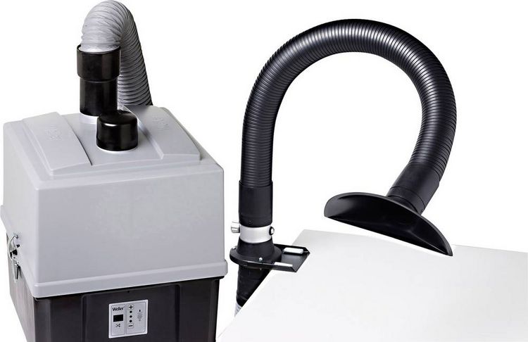 Produktbild: Weller Zero Smog TL Kit 1 FN L&ouml;trauchabsaugung 230V 120W 190 m&sup3;/h