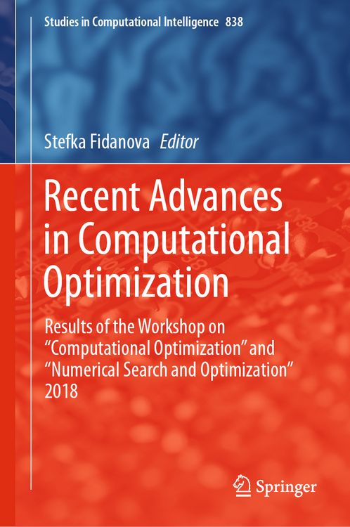 Produktbild: Recent Advances in Computational Optimization