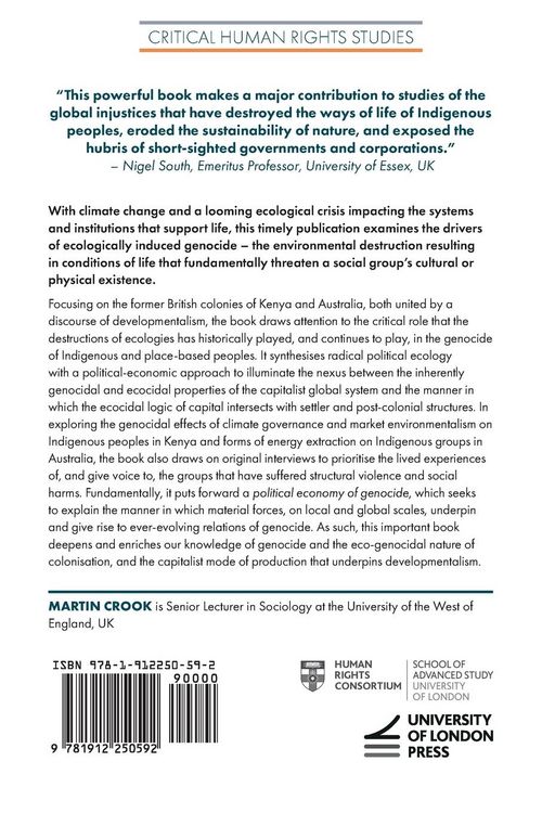 Produktbild: Capitalism, Colonisation and the Ecocide-Genocide Nexus