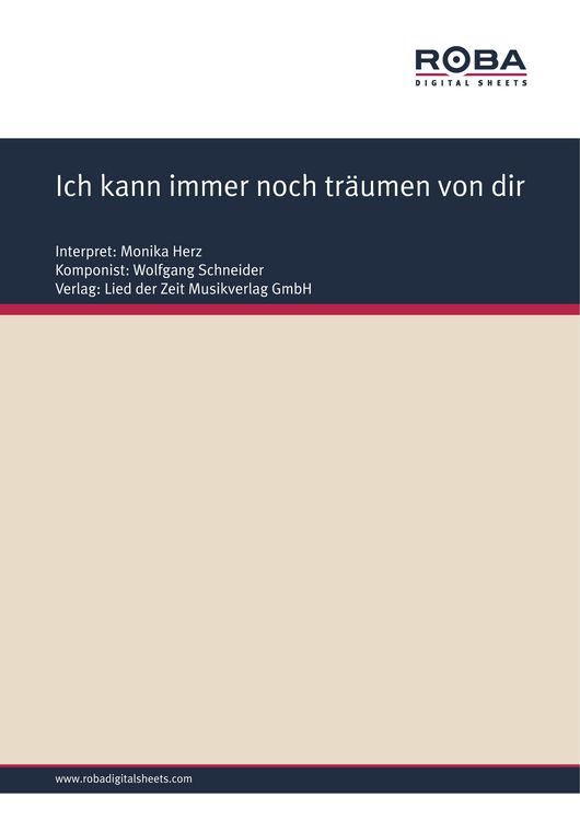Produktbild: Ich kann immer noch tr&auml;umen von dir