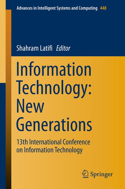 Produktbild: Information Technology: New Generations