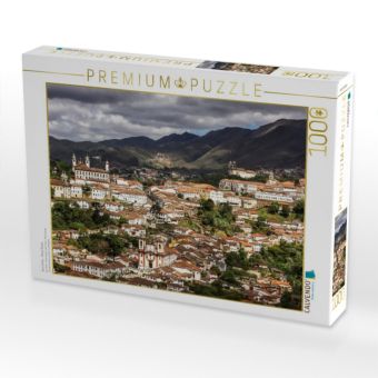 Produktbild: CALVENDO Puzzle Ouro Preto - Minas Gerais | 1000 Teile Lege-Gr&ouml;&szlig;e 64x48cm Foto-Puzzle f&uuml;r gl&uuml;ckliche Stunden