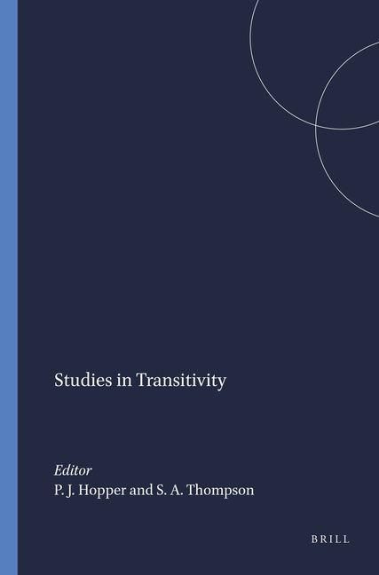 Produktbild: Studies in Transitivity