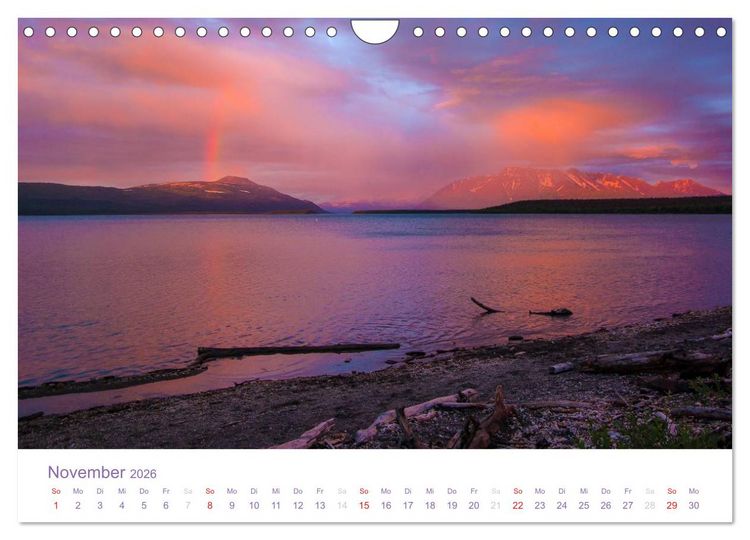 Produktbild: Der Alaska Kalender (Wandkalender 2026 DIN A4 quer), CALVENDO Monatskalender