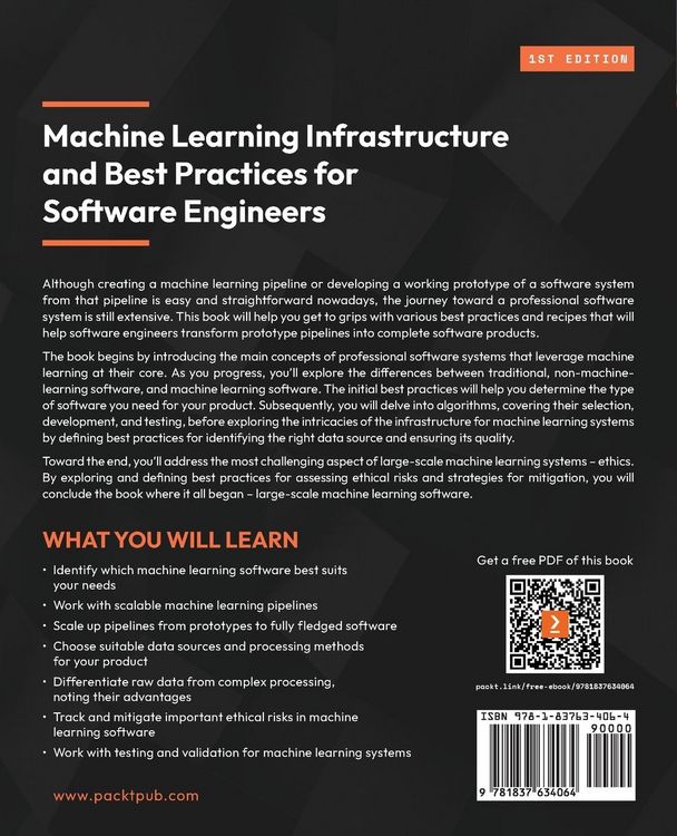 Produktbild: Machine Learning Infrastructure and Best Practices for Software Engineers