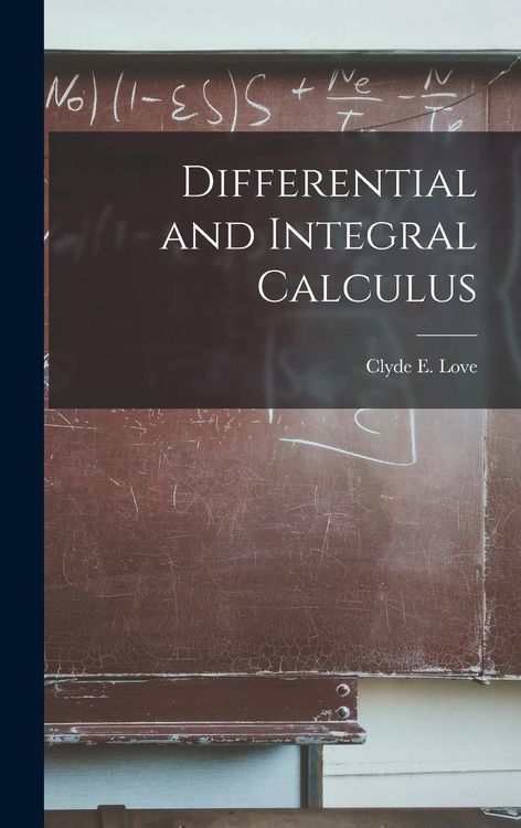 Produktbild: Differential and Integral Calculus