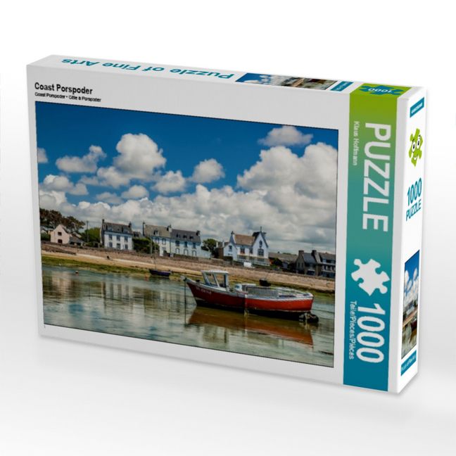 Produktbild: CALVENDO Puzzle Coast Porspoder | 1000 Teile Lege-Gr&ouml;&szlig;e 64x48cm Foto-Puzzle f&uuml;r gl&uuml;ckliche Stunden