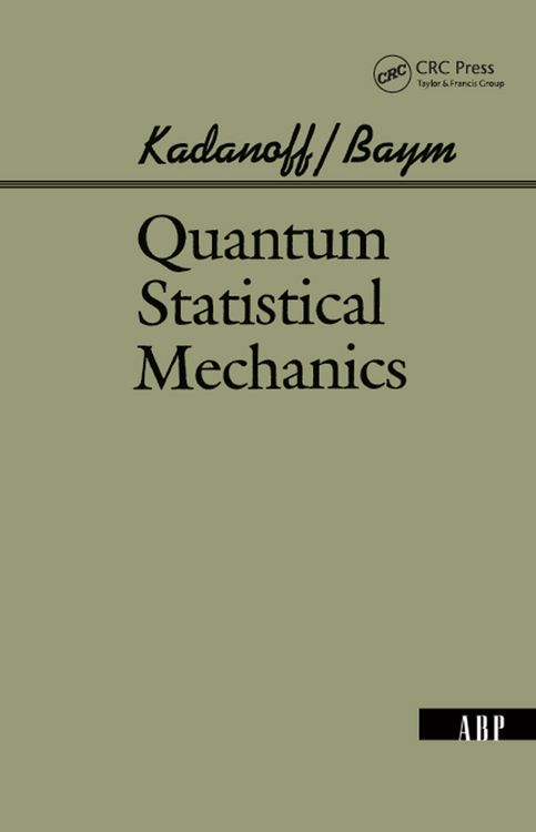 Produktbild: Quantum Statistical Mechanics