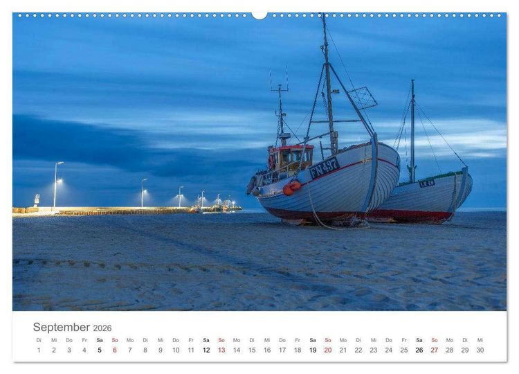 Produktbild: D&auml;nemark - Land im Licht (hochwertiger Premium Wandkalender 2026 DIN A2 quer), Kunstdruck in Hochglanz