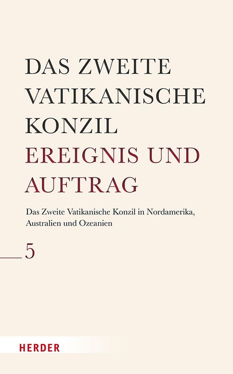 Produktbild: Das Zweite Vatikanische Konzil in Nordamerika, Australien und Ozeanien
