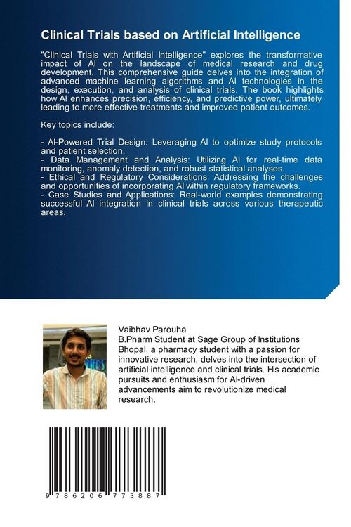 Produktbild: Clinical Trials based on Artificial Intelligence