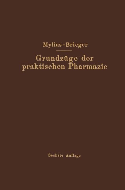Produktbild: Grundz&uuml;ge der praktischen Pharmazie