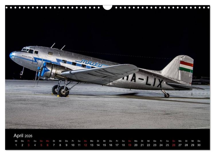 Produktbild: Faszination Flugzeug (Wandkalender 2026 DIN A3 quer), CALVENDO Monatskalender