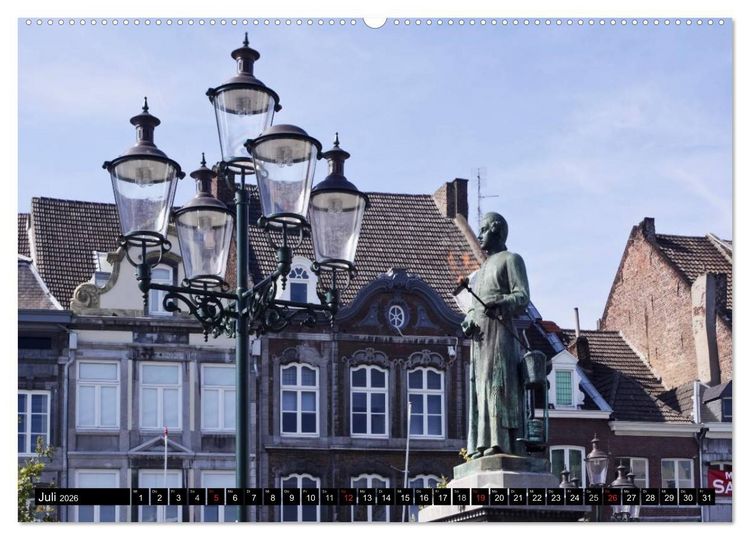 Produktbild: Maastricht - Stadtbummel (Wandkalender 2026 DIN A2 quer), CALVENDO Monatskalender