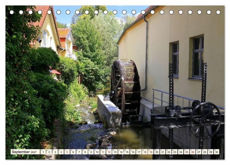Produktbild: M&auml;rkische Schweiz - Liebenswerte Orte (Tischkalender 2027 DIN A5 quer), CALVENDO Monatskalender