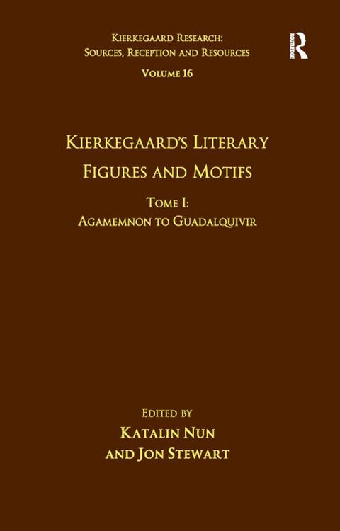 Produktbild: Volume 16, Tome I: Kierkegaard's Literary Figures and Motifs