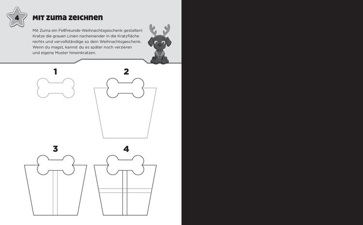 Produktbild: PAW Patrol Adventskalender Kratzbuch