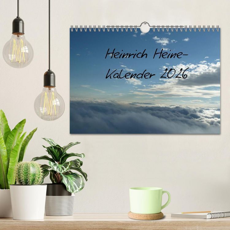 Produktbild: Heine-Kalender Kalender (Wandkalender 2026 DIN A4 quer), CALVENDO Monatskalender