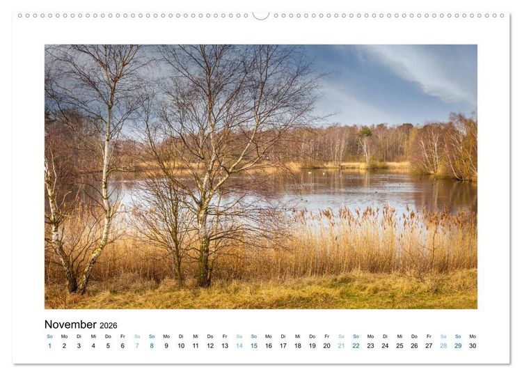 Produktbild: Fischland - Dar&szlig; - Zingst: Zwischen Meer und Bodden (Wandkalender 2026 DIN A2 quer), CALVENDO Monatskalender