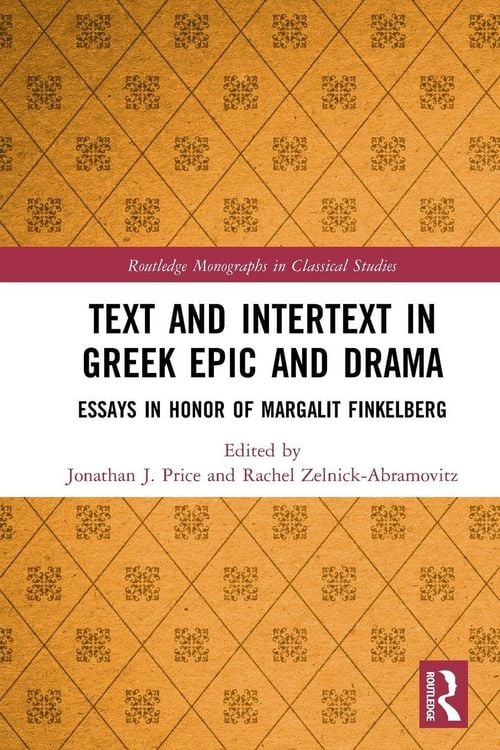 Produktbild: Text and Intertext in Greek Epic and Drama