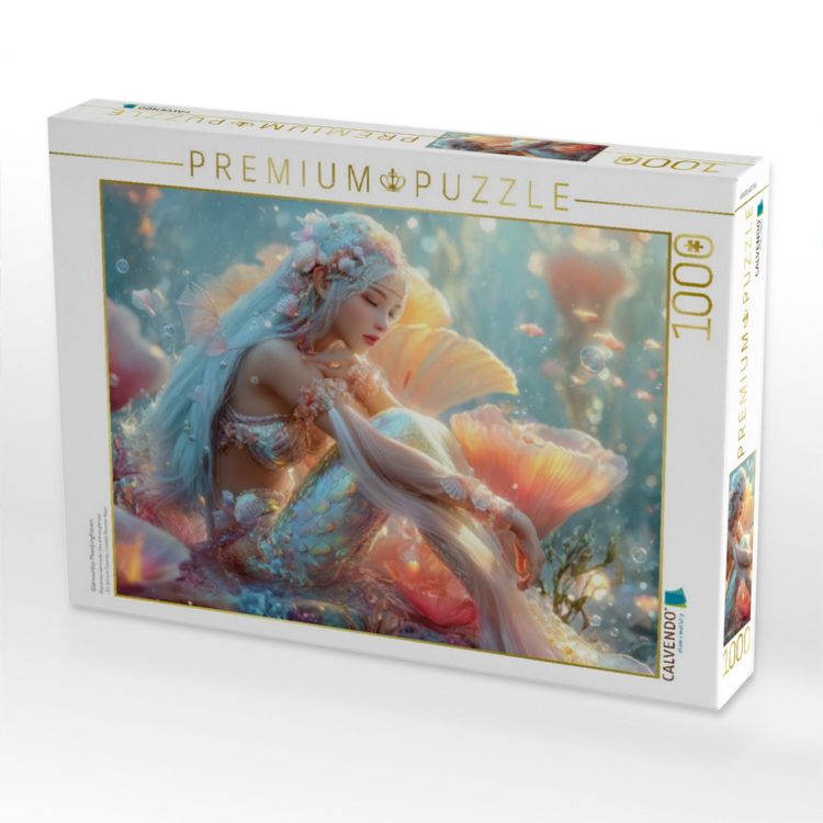 Produktbild: CALVENDO Puzzle Glamour&ouml;se Meerjungfrauen | 1000 Teile Lege-Gr&ouml;&szlig;e 64x48cm Foto-Puzzle f&uuml;r gl&uuml;ckliche Stunden