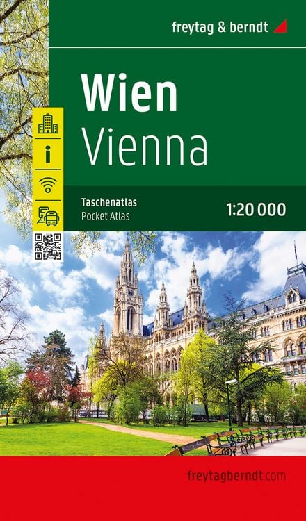 Produktbild: Wien, Taschenatlas 1:20.000, freytag & berndt