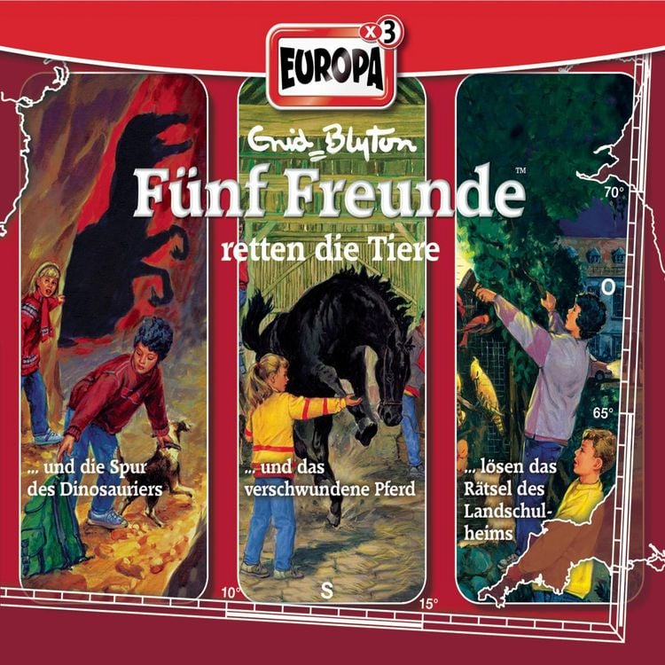 Produktbild: 3er-Box: F&uuml;nf Freunde retten die Tiere (Folgen 40/41/46)