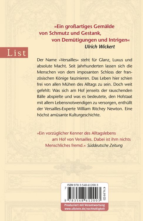 Produktbild: Hinter den Fassaden von Versailles