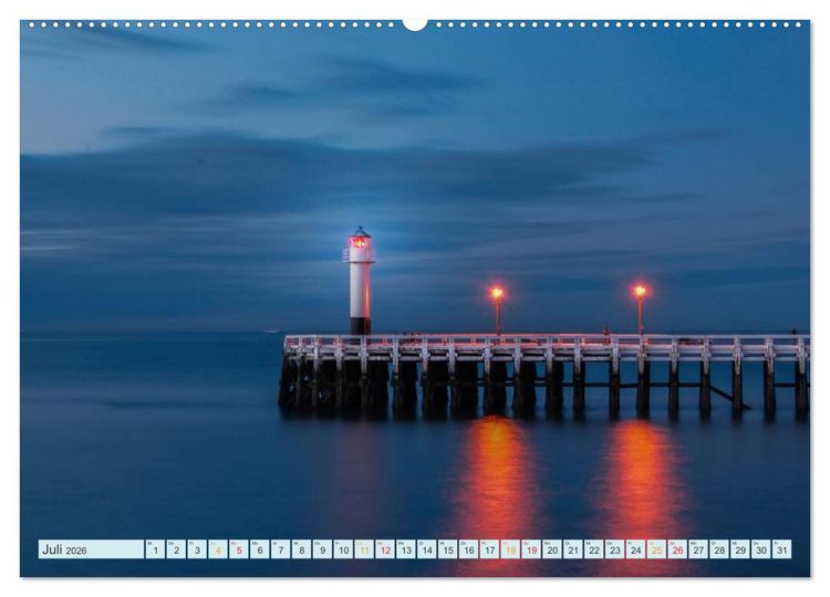Produktbild: Leucht&uuml;rme - immer wieder faszinierend (hochwertiger Premium Wandkalender 2026 DIN A2 quer), Kunstdruck in Hochglanz