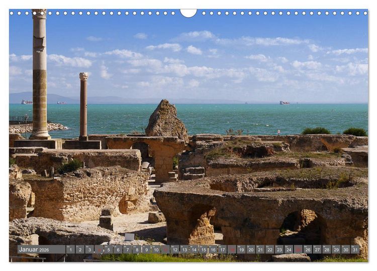 Produktbild: Tunesien - mediterrane Br&uuml;cke zum Orient (Wandkalender 2026 DIN A3 quer), CALVENDO Monatskalender
