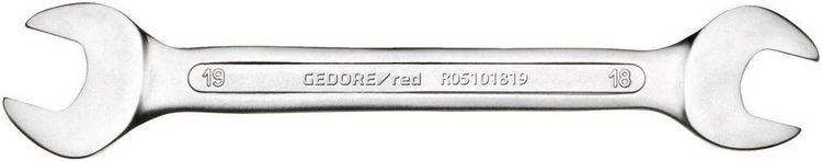 Produktbild: Gedore RED 3300943 R05101719 Doppel-Maulschl&uuml;ssel Schl&uuml;sselweite (Metrisch) 17 - 19mm