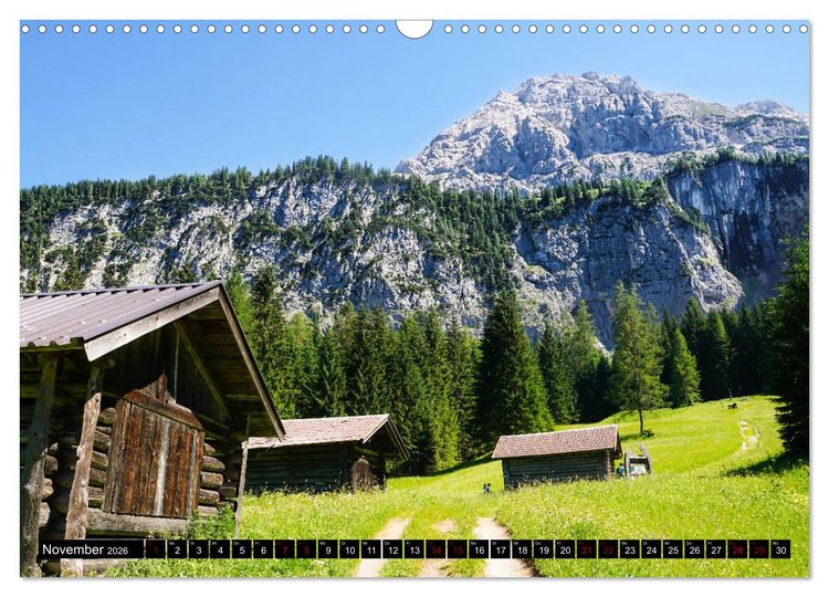 Produktbild: Wundersch&ouml;ne Zugspitzarena (Wandkalender 2026 DIN A3 quer), CALVENDO Monatskalender