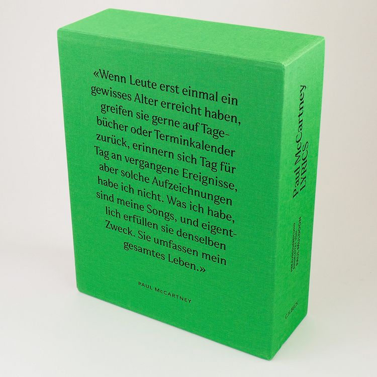 Produktbild: Lyrics Deutsche Ausgabe