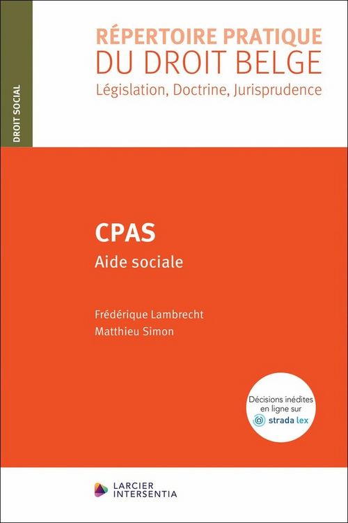 Produktbild: Cpas : Aide Sociale